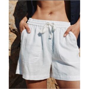 Quince 100% European Linen Shorts